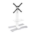 Erard Universal Stand - Will 1050l Tv Stand With Castors And Shelf For 30 To 65 Screens - White - 039021